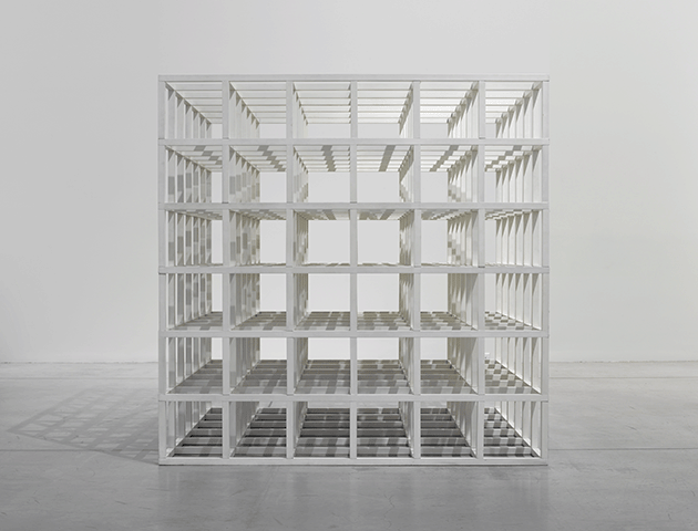 Sol LeWitt, Open Modular Cube, 1966